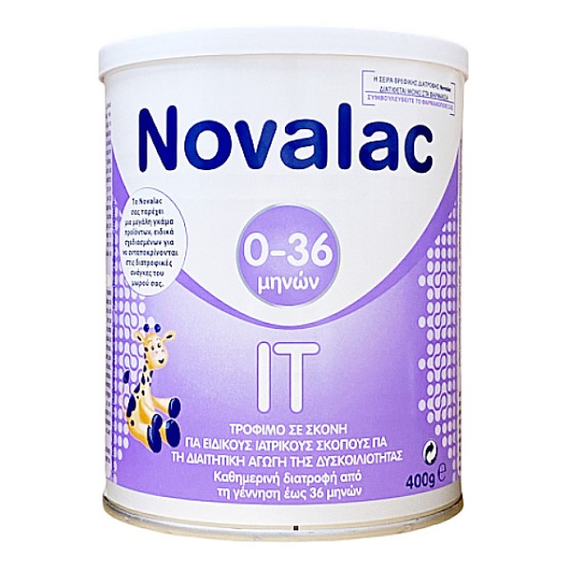 Novalac IT Γάλα Σε Σκόνη 0-36m 400g