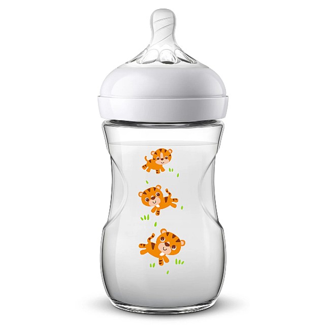 Philips Avent Baby bottle Natural Tiger 1m+ 260ml