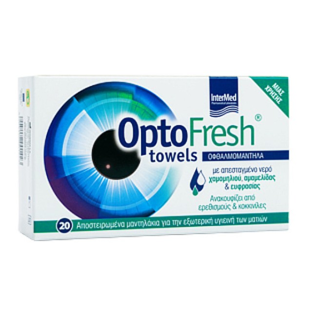 Intermed Optofresh Towels 20 τεμάχια