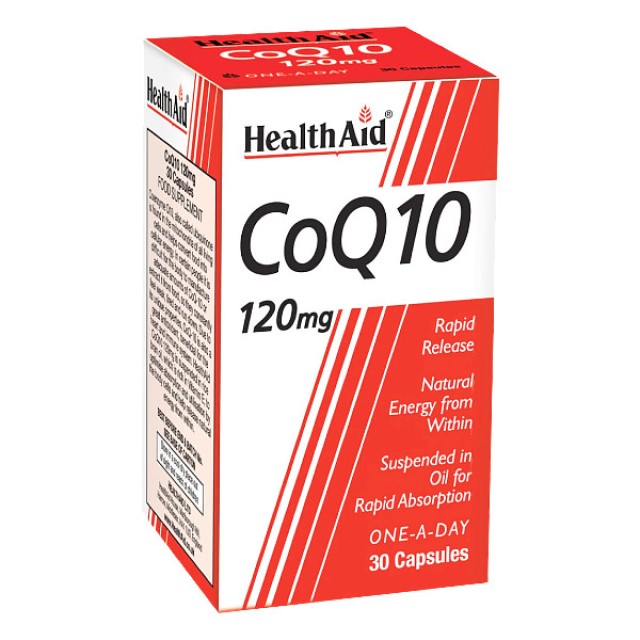 Health Aid CoQ10 120mg 30 κάψουλες