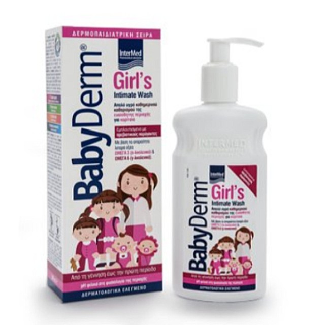 Intermed Babyderm Girl's Intimate Wash 300ml