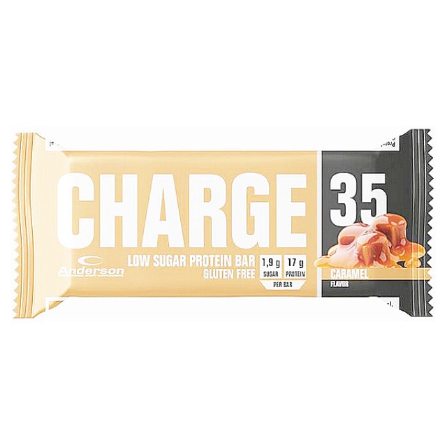 Anderson Charge 35 Low Sugar Protein Bar Caramel 50g