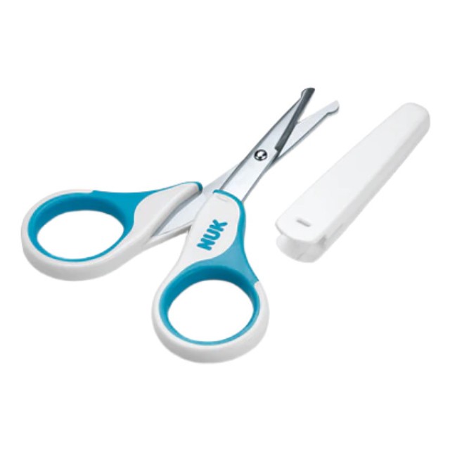 Nuk Baby Nail Scissors Blue 1 τεμάχιο