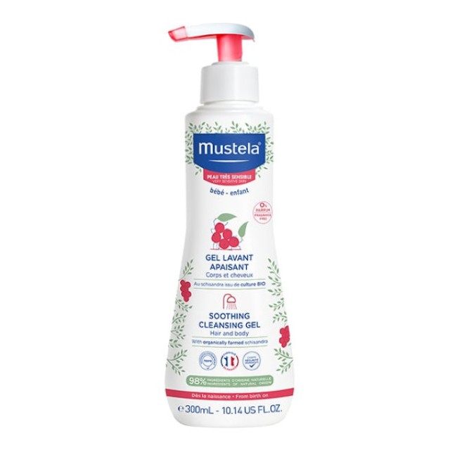 Mustela Soothing Cleansing Gel 300ml