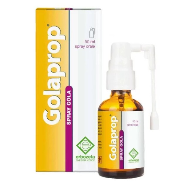 Erbozeta Golaprop Throat Spray 50ml