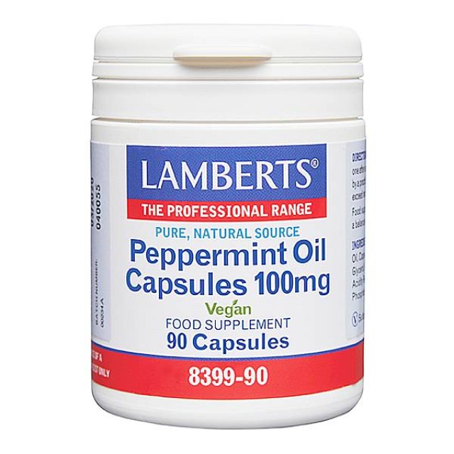 Lamberts Peppermint Oil Capsules 100mg 90 κάψουλες