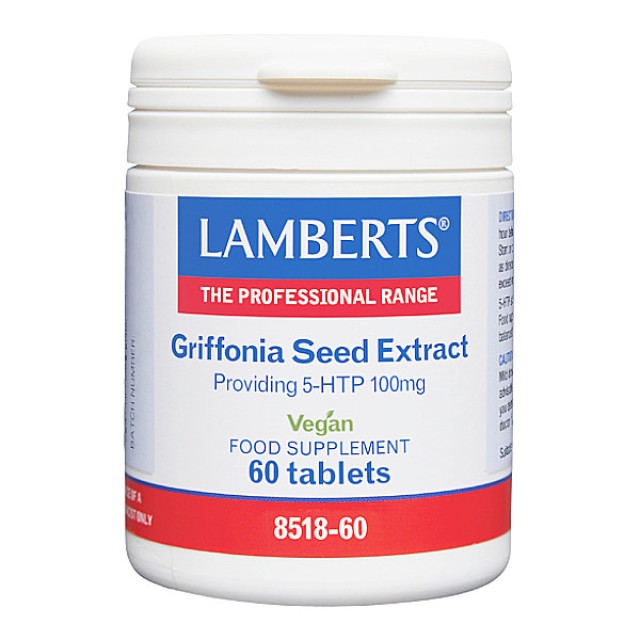 Lamberts Griffonia Seed Extract (5-HTP 100mg) 60 ταμπλέτες
