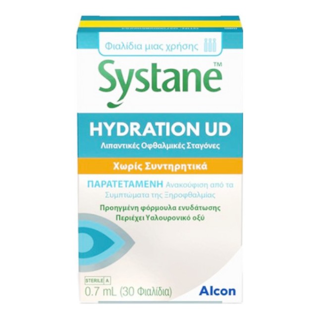 Alcon Systane Hydration UD αμπούλες 30x0.7ml