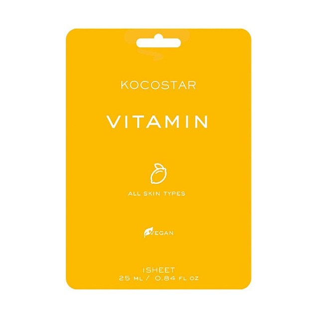 Kocostar Vitamin C Face Mask 1 τεμάχιο