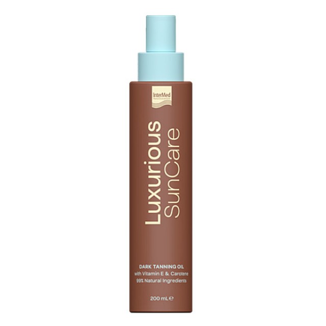 Intermed Luxurious Suncare Dark Tanning Oil 200ml