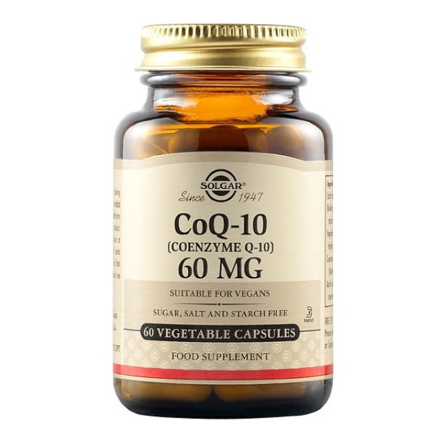Solgar CoQ-10 60mg 60 capsules