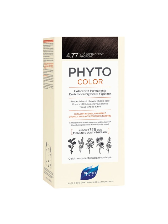 Phyto Phytocolor 4.77 Brown Intense Maron