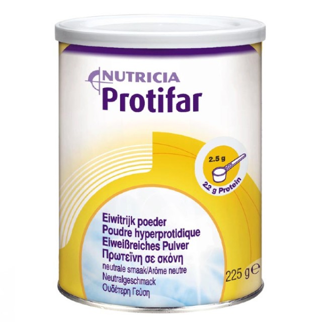 Nutricia Protifar Πρωτεΐνη Σε Σκόνη Με Ουδέτερη Γεύση 225g