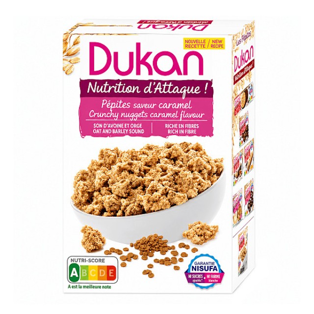Dukan Oat Cereals with Caramel Flavor 350g