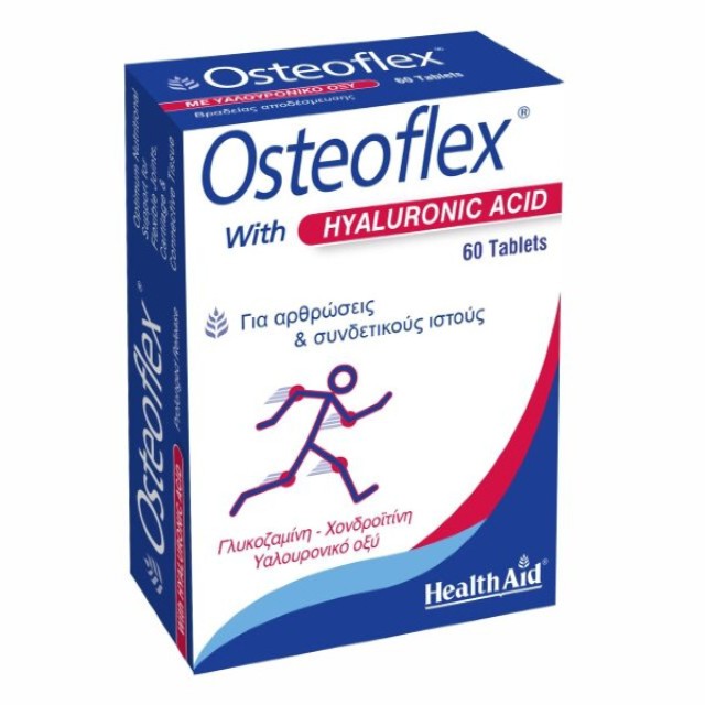 Health Aid Osteoflex Hyaluronic 60 tablets