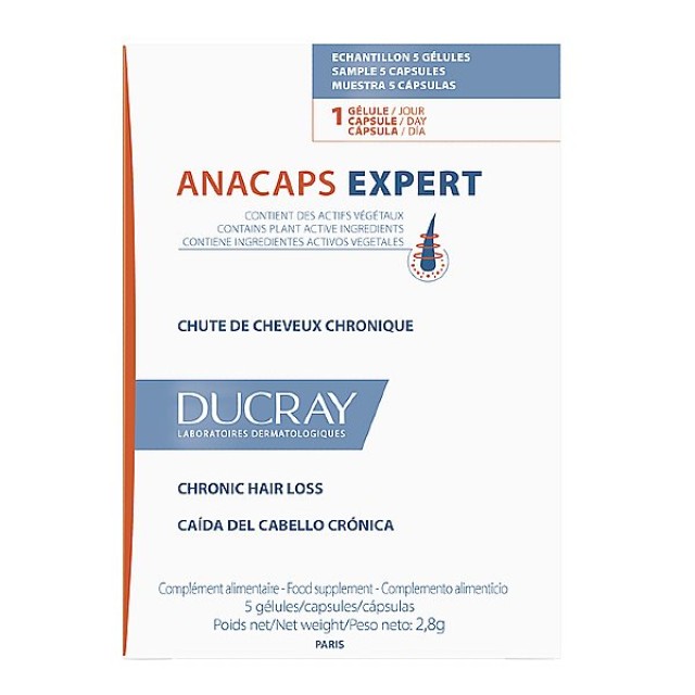 Ducray Anacaps Expert against Hair Loss Promo 30 capsules