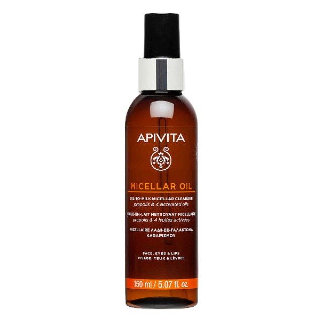 Apivita Oil-to-Milk Micellar Cleanser 150ml