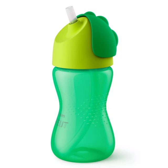 Philips Avent Pacifier with Straw Bendy Green-Vegetable 12m+ 300ml