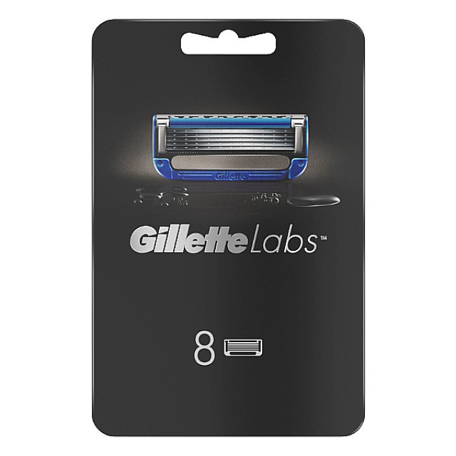 GilletteLabs Heated Razor Ανταλλακτικές Κεφαλές 8 τεμάχια