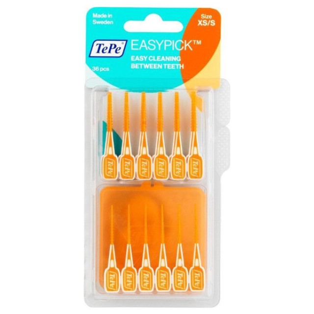 TePe EasyPick Reinforced Elastic Toothpick Size XS/S 36 pcs