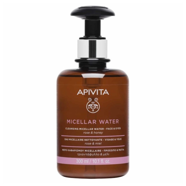 Apivita Micellar Water MIcellaire Cleansing Water For Face & Eyes 300ml