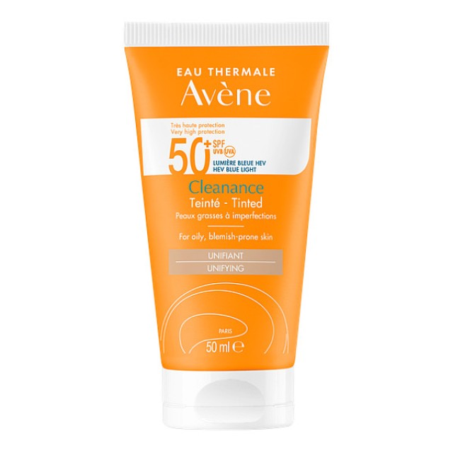 Avene Cleanance Αντηλιακή Κρέμα με Χρώμα SPF50 50ml