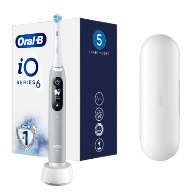 Oral-B iO Series 6 Magnetic Grey ηλεκτρική οδοντόβουρτσα