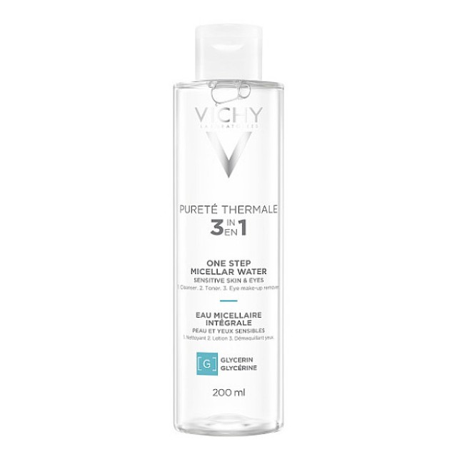 Vichy Purete Thermale 3 in 1 One Step Micellar Water 200ml
