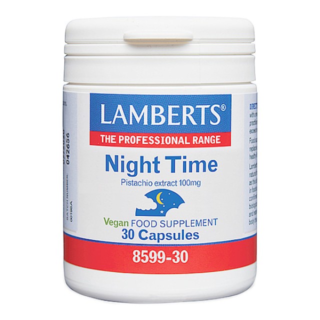 Lamberts Night Time Pistachio Extract 100mg 30 κάψουλες