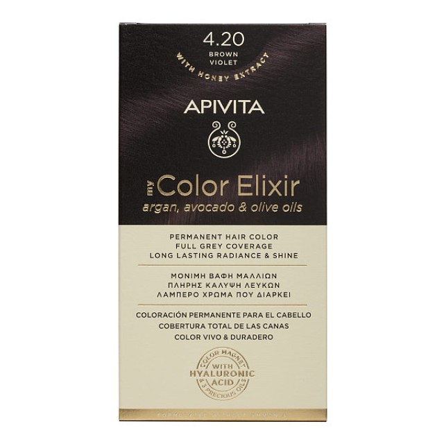 Apivita My Color Elixir 4.2 Brown Violet