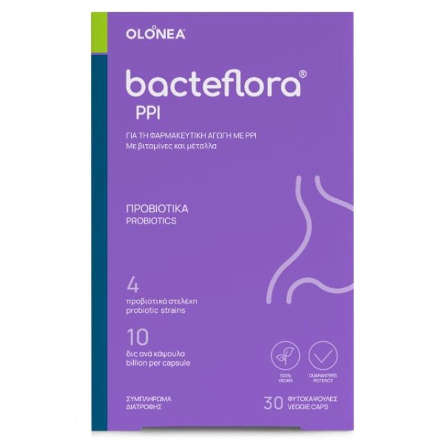 Olonea Bacteflora PPI 30 κάψουλες