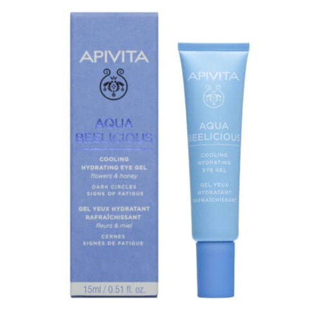 Apivita Aqua Beelicious Δροσιστικό Gel Ενυδάτωσης Για Τα Μάτια 15ml