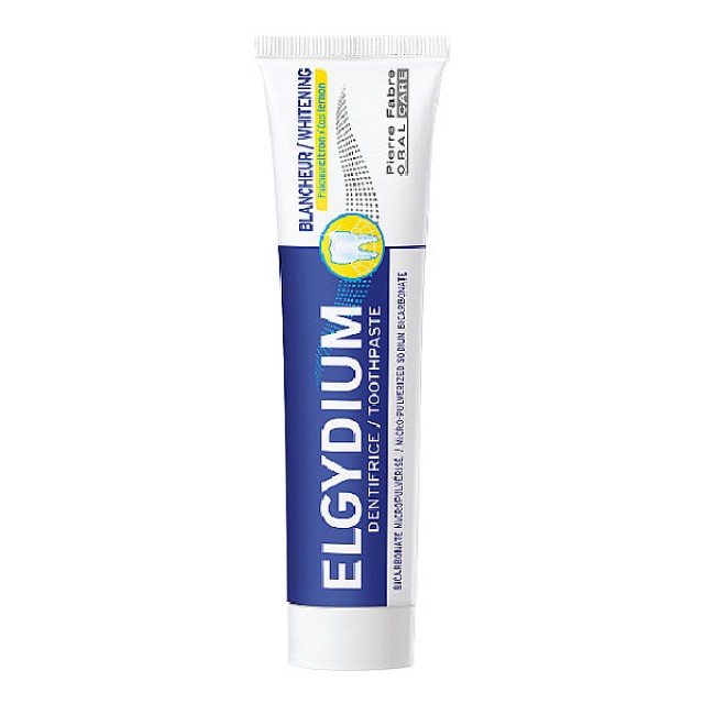 Elgydium Whitening Cool Lemon Toothpaste For Whiter Teeth 75ml