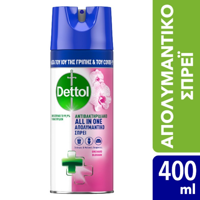 Dettol Disinfectant Spray Orchard Blossom 400ml