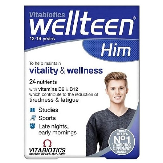 Vitabiotics Wellteen Him 30 ταμπλέτες