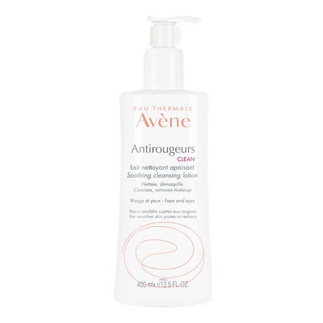 Avene Antirougeurs Clean Soothing Cleansing Lotion 400ml