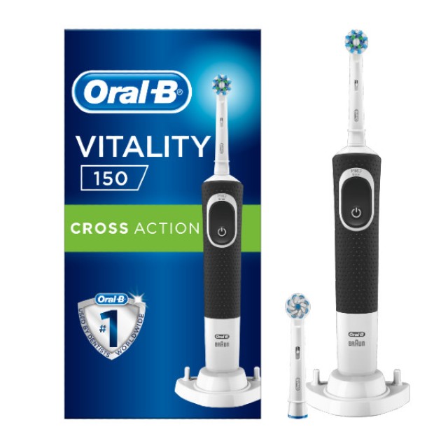 Oral-B Vitality 150 Black Cross Action ηλεκτρική οδοντόβουρτσα