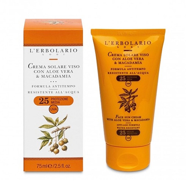 L'Erbolario Anti-Age Face Sun Cream SPF25 75ml