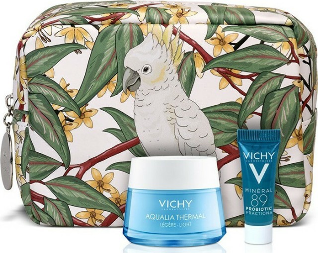 Vichy Aqualia Thermal Light Cream 50ml & Mineral 89 Probiotic 5ml Pouch