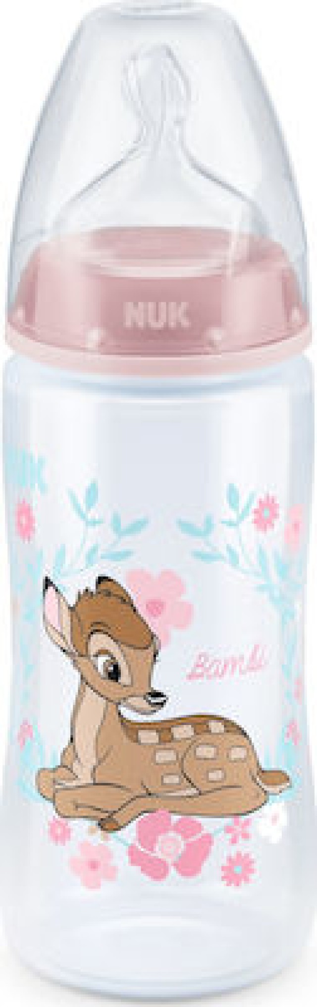 NUK Disney Classics Bambi First Choice Plus Μπιμπερό Με Θηλή Σιλικόνης Μ2 300ml