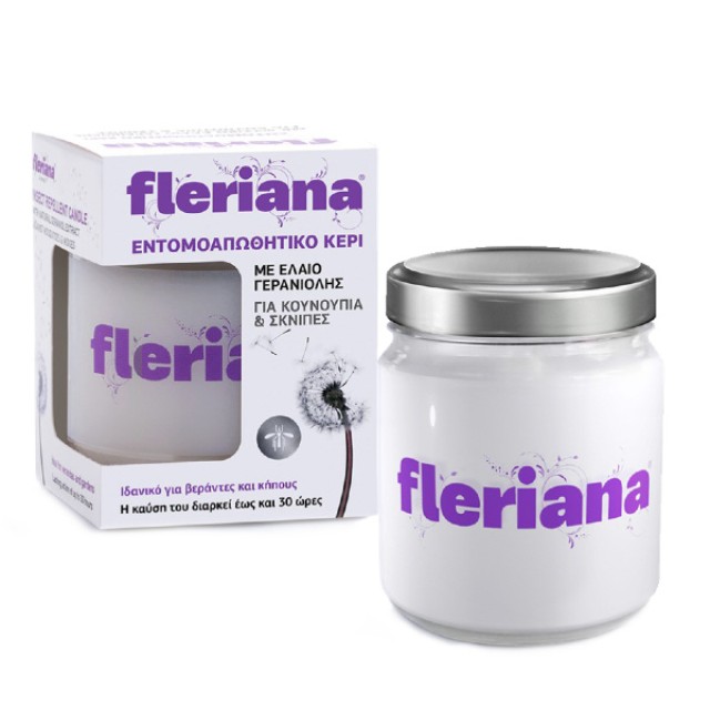 Power Health Fleriana Εντομοαπωθητικό Κερί 130g