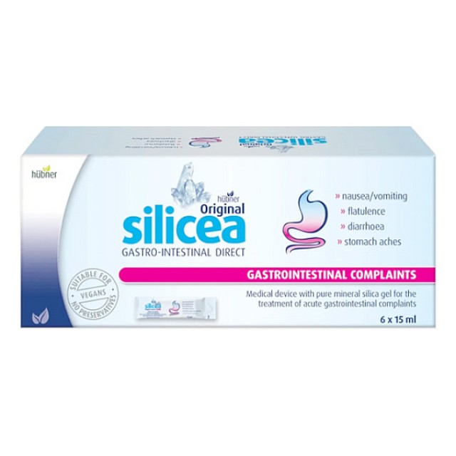 Hubner Silicea Gastro-Intestinal Gel Direct 6x15ml