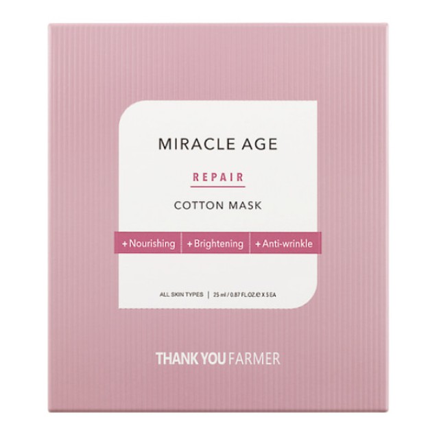 Thank You Farmer Miracle Age Repair Cotton Mask 25ml