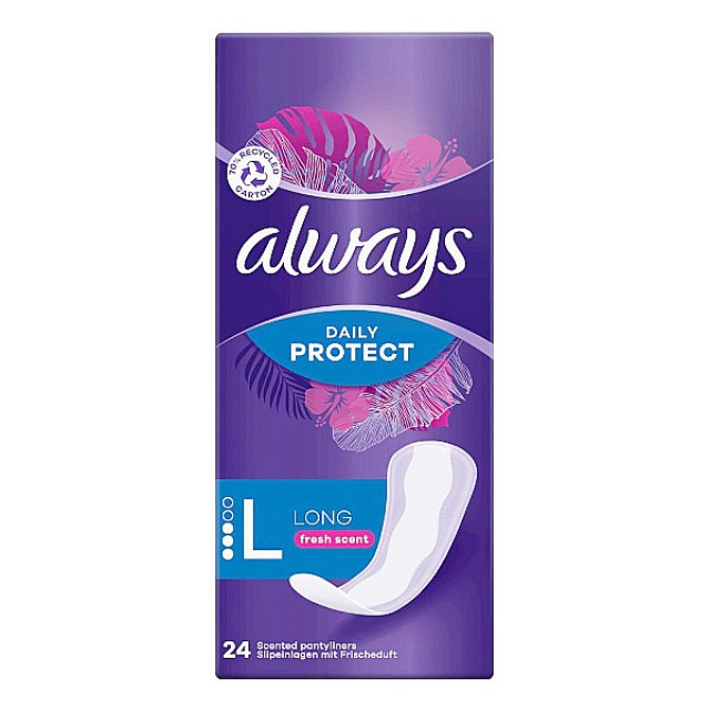 Always Daily Protect Long Fresh Scent 24 τεμάχια