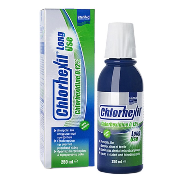 Intermed Chlorhexil Long Use 0.12% Mouthwash 250ml