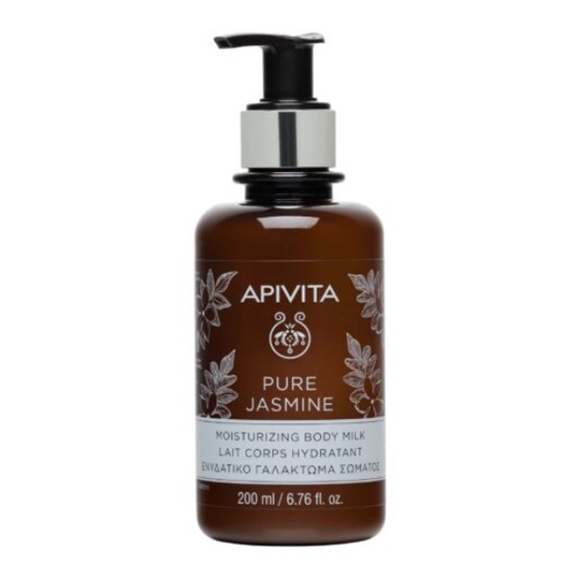 Apivita Pure Jasmine Ενυδατικό Γαλάκτωμα Σώματος 200ml