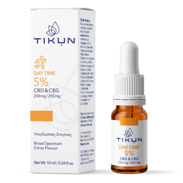 Tikun Day Time 5% CBD & CBG 10ml