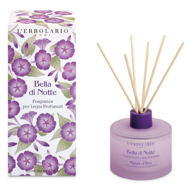 L'Erbolario Bella di Notte Fragrance for Scented Wood Sticks 125ml