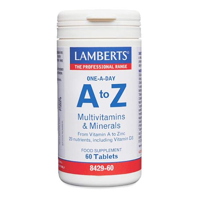 Lamberts A to Z Multivitamin 60 ταμπλέτες