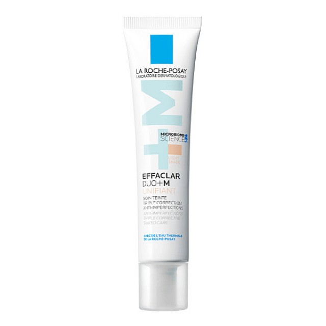 La Roche-Posay Effaclar Duo+M Unifiant Light Shade Anti-Imperfections Triple Corrective Tinted Care 40ml
